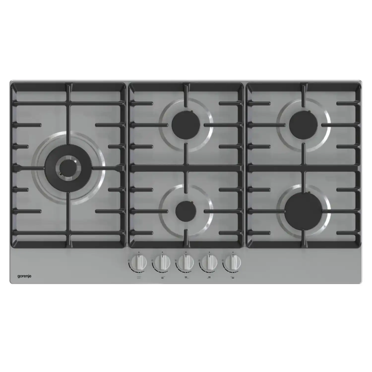 Gorenje Built-In Hob, 5 Gas Burners, 90 Cm, Stainless – GW951X