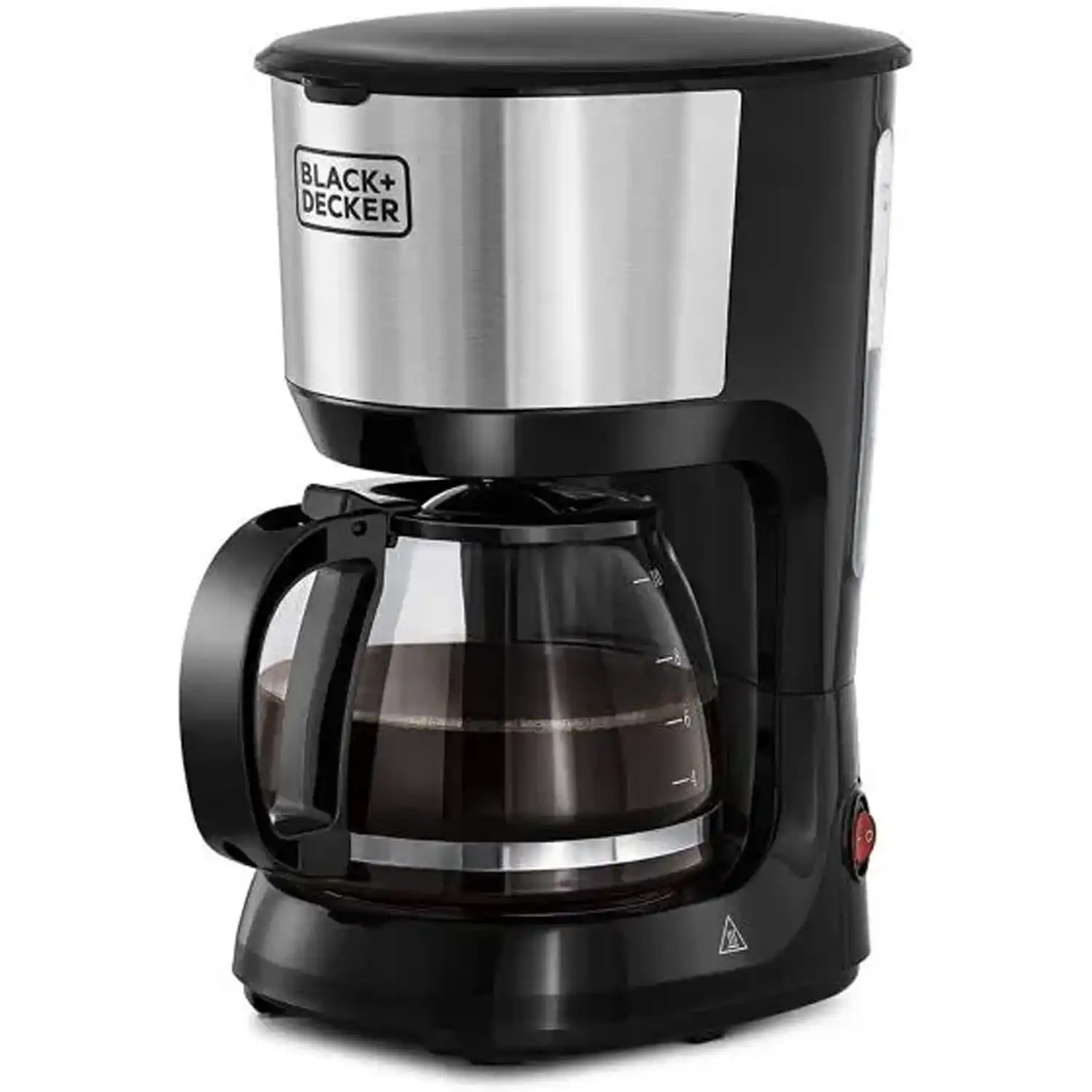 بلاك اند ديكر ماكينة قهوة ، 750 وات، اسود/ فضي- DCM750S