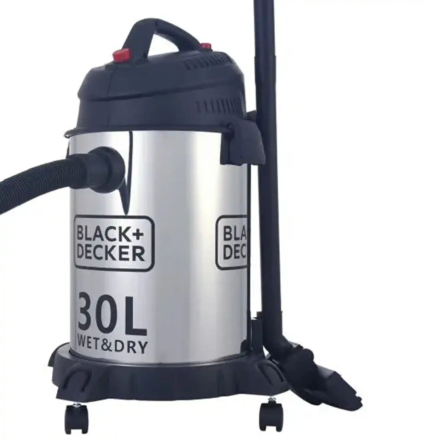 Black & Decker Drum Vacuum Cleaner, 1610 Watt, Silver / Black - WV1450-B5