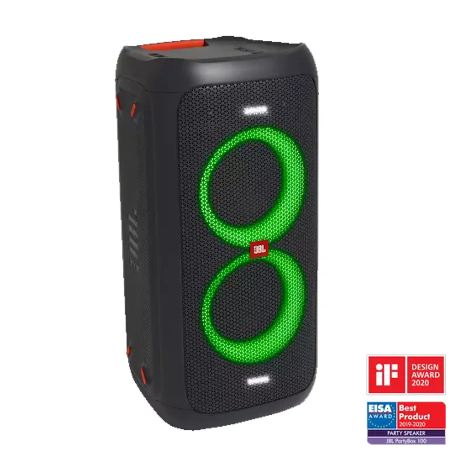 JBL Partybox 100 Portable Bluetooth Party Speaker with Dynamic Light Show - Black