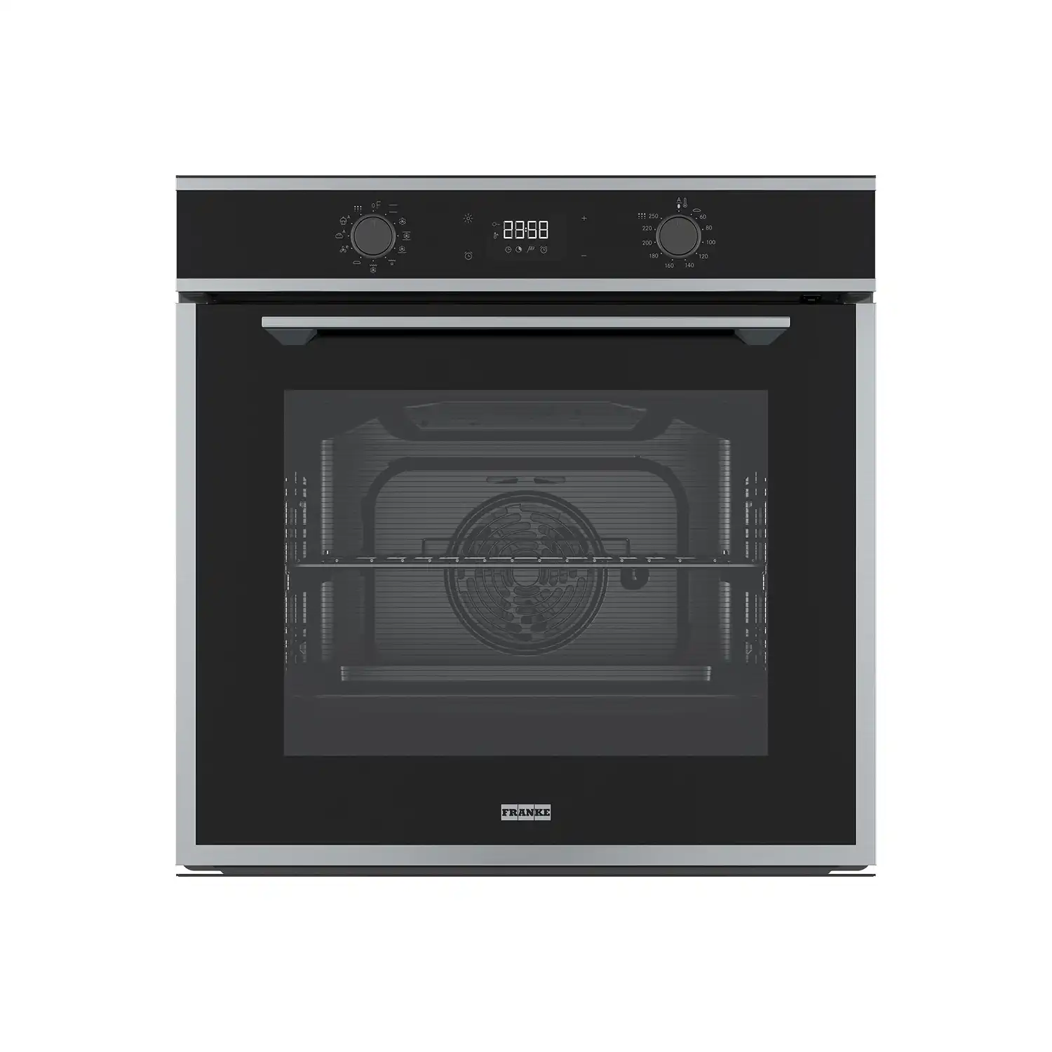Franke multifunction Electric Oven, 60 cm, Stainless steel / Black crystal - FMA 97 P XS
