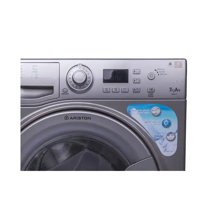 Ariston Front Loading Washing Machine 7 KG, Silver- WMG721SEX
